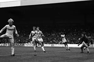 Stoke City 1 v. Nottingham Forest 2. Division one football.. September 1981 MF03-17-019 Stoke City 1 v. Nottingham Forest 2. Division one football.. September 1981 MF03-17-019