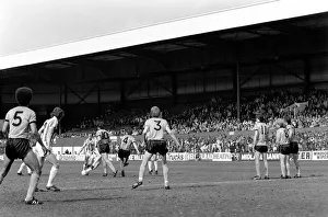 Stoke City 2 v. Wolverhampton Wanderers 1. Division 1 Football. April 1982 MF06-40-030 Stoke City 2 v. Wolverhampton Wanderers 1. Division 1 Football. April 1982 MF06-40-030