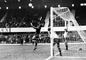 Stoke v. Aston Villa. March 1984 MF14-21-043 The final score was a one nil