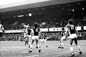 Stoke v. Aston Villa. March 1984 MF14-21-067 The final score was a one nil