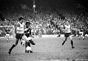 Stoke v. Aston Villa. March 1984 MF14-21-084 The final score was a one nil