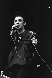 Images Dated 30th April 1988: Stop the Clause Gay rights demonstration. Boy George. 30th April 1988
