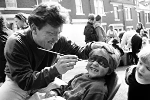 A street party to celebrate the re-development of the houses in the Scotswood area of A street party to celebrate the re-development of the houses in the Scotswood area of