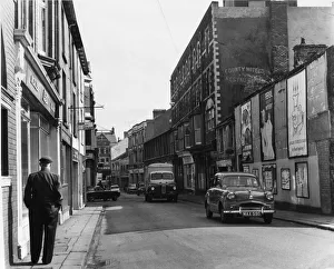 Mill Street, Pontypridd. 1st September 1962 Mill Street, Pontypridd. 1st September 1962
