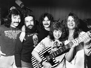 Stretford schoolgirl Tracey Withers meets her idols Black Sabbath before their appearance Stretford schoolgirl Tracey Withers meets her idols Black Sabbath before their appearance