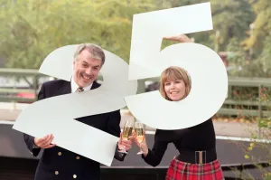 Presenters Gallery: Stuart Linnell and Julie Mayer get ready for the Radio WM 25th celebrations at Pebble