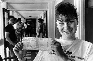 Students received their GCSE results at Duffryn Comprehensive School, Newport Students received their GCSE results at Duffryn Comprehensive School, Newport