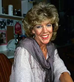 Images Dated 1st December 1985: Sue Nicholls Coronation Street actress December 1985