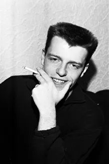 Suggs from the group Madness at the Birmingham Odeon. 30th October 1985 Suggs from the group Madness at the Birmingham Odeon. 30th October 1985