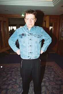 Images Dated 4th April 1996: Suggs, lead singer of British ska group Madness, at the Captital Radio Help A London