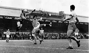 Images Dated 5th August 1970: Sunderland Associated Football Club - Action from Sunderland v Eintracht 5 August 1970