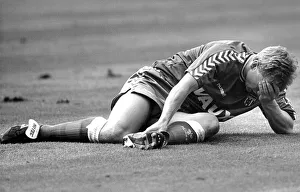 Images Dated 27th May 1990: Sunderland Associated Football Club - Footballer Marco Gabbiadini after going down