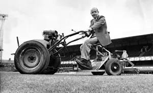 Sunderland Associated Football Club - Bill Pattinson groundsman at Roker Park 12 August Sunderland Associated Football Club - Bill Pattinson groundsman at Roker Park 12 August