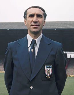 Sunderland manager Bob stokoe August 1973
