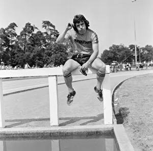 Images Dated 25th June 1976: Superstars, BBC Television Programme, Filming of Heat in Bracknell, Berkshire