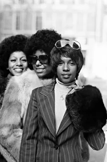 Archiveids Gallery: The Supremes, left to right, Lynda Lawrence, Jean Terrell and Mary Wilson