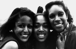 The Supremes May 1976 the pop group welcome new member Susaye Green they have just The Supremes May 1976 the pop group welcome new member Susaye Green they have just
