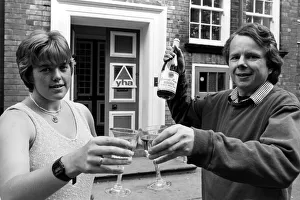 Susan Bate and Hedley Hopkins drink to the future of Saltburn YHA where alcohol will be Susan Bate and Hedley Hopkins drink to the future of Saltburn YHA where alcohol will be