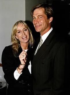 Susan George Actress and her husband Simon MacCorkindale at the Michael Winner BAFTA best Susan George Actress and her husband Simon MacCorkindale at the Michael Winner BAFTA best