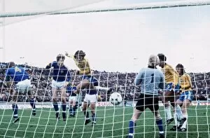 Sweden v Brazil World Cup 1978 football Brazil's disallowed goal end of match