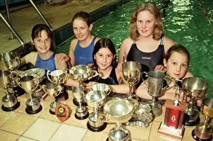 Images Dated 27th November 1996: Swimmers from Deepdale in Guisborough swept the board at the Guisborough Swimming Gala