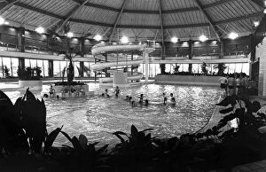 The swimming pool at Newport's new leisure and entertainment complex