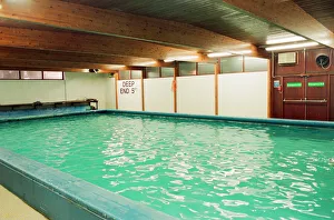 Swimming Pool at Thingwall Hall, Broadgreen, Liverpool, 27th September 1993 Swimming Pool at Thingwall Hall, Broadgreen, Liverpool, 27th September 1993