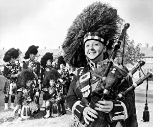 A swirl of kilts, a skirl of the bagpipes and its 'Geordie the brave A swirl of kilts, a skirl of the bagpipes and its 'Geordie the brave