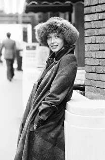 Images Dated 24th October 1974: Sylvia Kristel, Dutch actress in the UK to promote new film, Emmanuelle