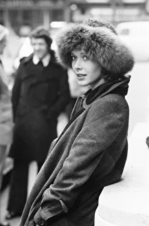 Images Dated 24th October 1974: Sylvia Kristel, Dutch actress in the UK to promote new film, Emmanuelle
