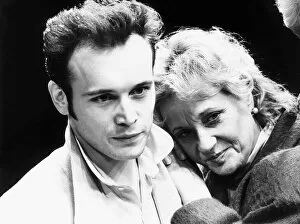 00141 Collection: Sylvia Syms Actress with Adam Ant singer April 1985 Dbase MSI - Stuart