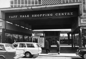 The Taff Vale Shopping Centre, Pontypridd. 28th April 1969 The Taff Vale Shopping Centre, Pontypridd. 28th April 1969
