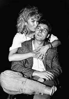 Tanya Tucker American country singer and actress kissing nightclub owner Richard Duncan Tanya Tucker American country singer and actress kissing nightclub owner Richard Duncan