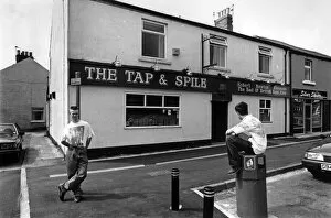 1991 Gallery: The Tap & Spile pub, Durham. July 1991