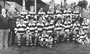 Images Dated 4th September 1981: Team photo- Coventry RFC - Players and officials - Back row: L - r: George Cole