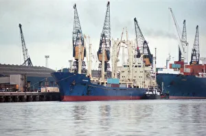 Images Dated 11th April 1990: Tees Dock. 11th April 1990
