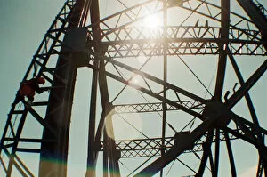 Images Dated 27th June 1995: Tees Transporter Bridge, Middlesbrough, 27th June 1995