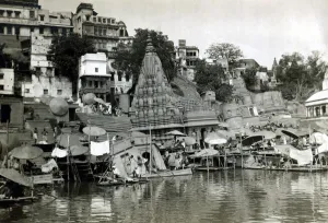 Core13 Gallery: Temples on the River Ganges at Banares (now known as Varanasi), India August 1911