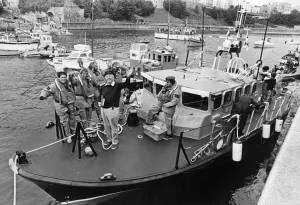 1986 Gallery: Tenbys new 47 foot long Tyne Class lifeboat, the RFA Sir Galahad