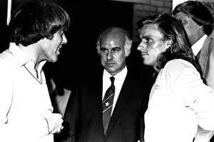 Images Dated 14th June 1980: Tennis star Bjorn Borg at Eldon Square Shopping Centre, Newcastle on 14th June 1980 with