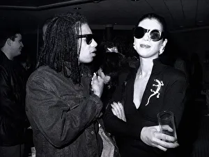Terence Trent Darby pop singer meets TV presenter Magenta De Vine Magenta Terence Trent Darby pop singer meets TV presenter Magenta De Vine Magenta