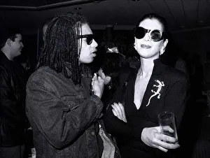 Terence Trent Darby pop singer meets TV presenter Magenta De Vine Magenta Terence Trent Darby pop singer meets TV presenter Magenta De Vine Magenta