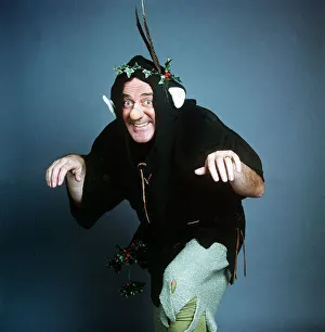 Terry Wogan TV Presenter as Blarney Stone Santa Claus Terry Wogan TV Presenter as Blarney Stone Santa Claus
