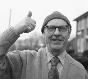 Thumbs up from this Newcastle resident. 10th January 1976 Thumbs up from this Newcastle resident. 10th January 1976