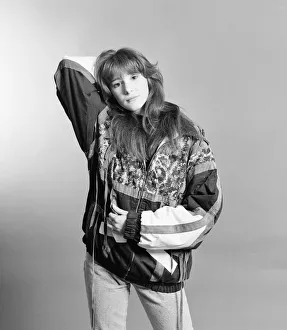 Tiffany, american singer aged 16 years old, poses for pictures, Daily Mirror Studio Tiffany, american singer aged 16 years old, poses for pictures, Daily Mirror Studio