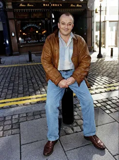 Images Dated 24th October 1990: Tim Healy actor tailor-made to play the prodigal Geordie returning to his roots in