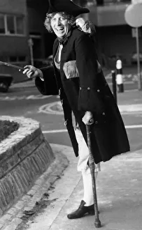 Tom Baker British actor in pantomime role, November 1981, as Long John Silver Tom Baker British actor in pantomime role, November 1981, as Long John Silver
