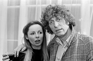 Images Dated 19th October 1980: Tom Baker, Doctor Who in the popular BBC series, has announced his engagement to Lalla