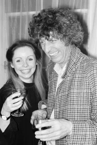 Images Dated 19th October 1980: Tom Baker, Doctor Who in the popular BBC series, has announced his engagement to Lalla