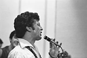 Tom Jones, performing at the Atlantic Ballroom in Woking, 28th February 1965 Tom Jones, performing at the Atlantic Ballroom in Woking, 28th February 1965